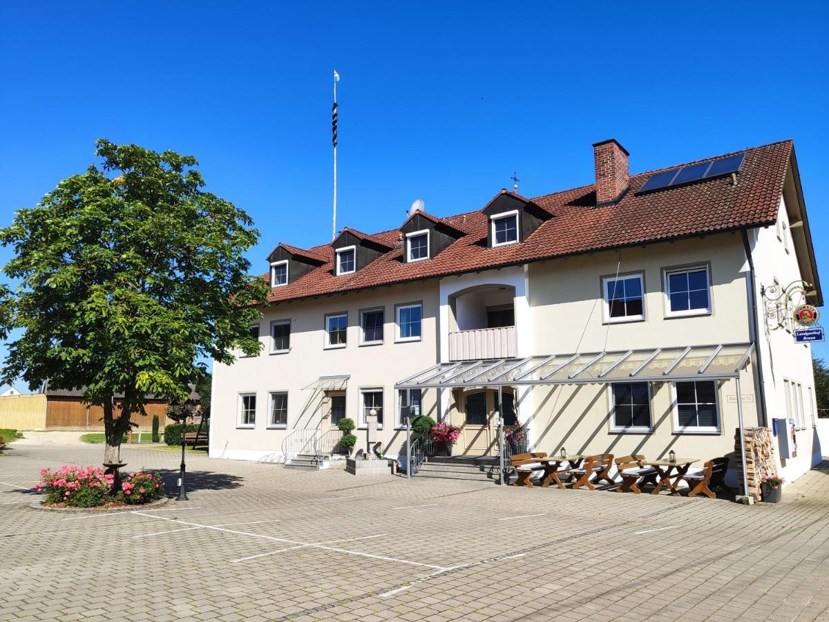 Landgasthof Braun Mindelstetten Extérieur photo