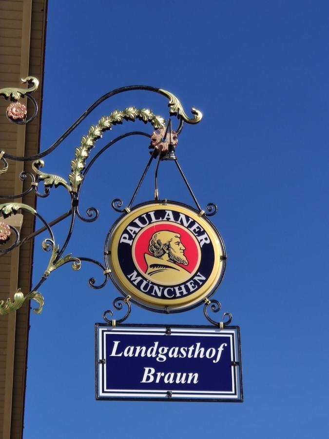 Landgasthof Braun Mindelstetten Extérieur photo